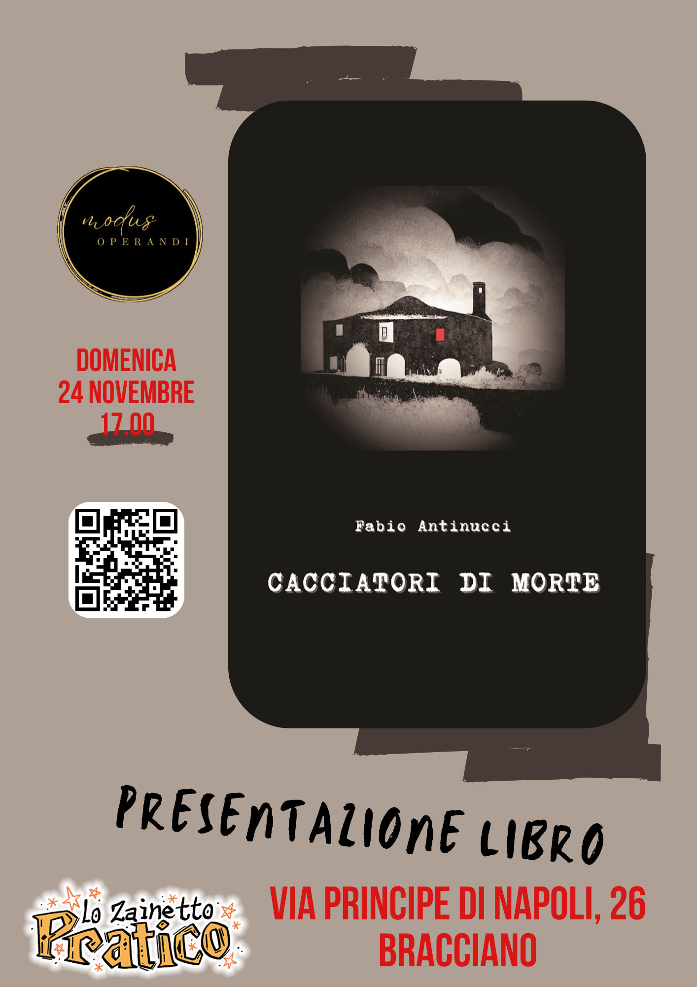 Presentazione “Cacciatori di Morte” di Fabio Antinucci